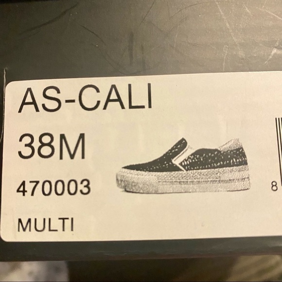 Ash Cali Multicolored Woven Slip On Trainer, 38 - Picture 15 of 16